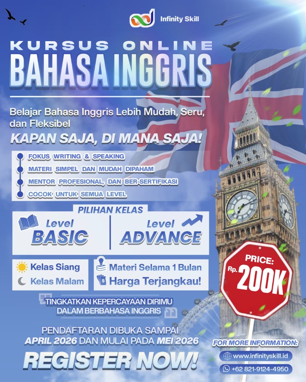 Kursus Bahasa Inggris